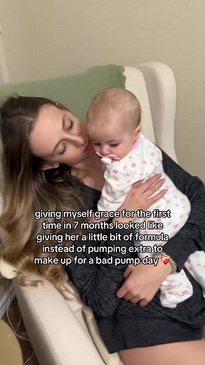 Reminding myself that I’m still a breastfeeding mom & that this doesn’t negate any of the time or effort I put into feeding her. ❤️ This also doesn’t mean that continuing to nurse her or pump for her is a waste of time. I’m so proud. I’ve fed her for 7 months & I’m not done yet… just letting go of expectations & reminding you that it’s okay to do the same. #pumping #nursing #breastfeeding #breastfeedingjourney #mom #momlife #newmom | Jaden Roberts McGrew