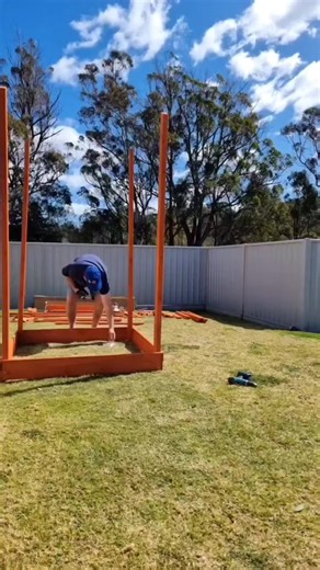 This Matilda Play fort is an exciting outdoor adventure for kids, featuring a swing set, a thrilling slide, and a challenging climbing rope to keep them entertained and active for hours. Its sturdy construction and fun design make it a perfect addition to any backyard. | Hide & Seek Kids