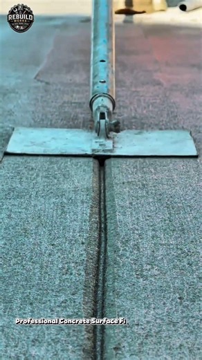 Perfect Concrete Joint Finishing Technique 🏗️✨ #Concrete #Construction #Craftsmanship