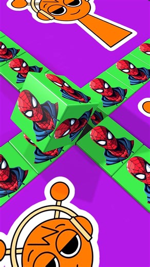 Spider Man Zoom Color motion 3d #3d #3danimation