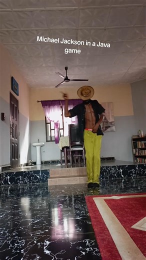 Michael Jackson in a Java game #fyp #foryoupage #gaming #glitch