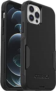 OtterBox COMMUTER SERIES Case for Apple iPhone 12 / Apple iPhone 12 Pro - Black