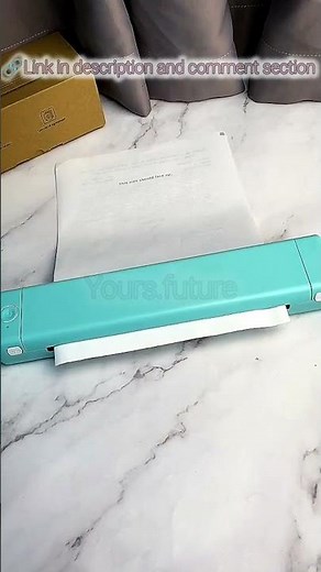 The Ultimate 🥏 Portable Printer for Students & Travel! 🎒📄
