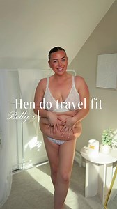Plus Size Hen Do Travel Outfit Ideas | Comfy Jogger Set