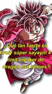 3.2K views · 141 reactions | Que tan fuerte es broly ssj4 LB? #dragonballsuper #gogeta #broly #goku #gokussj4 #dragonball | Imitablecarp z | Facebook