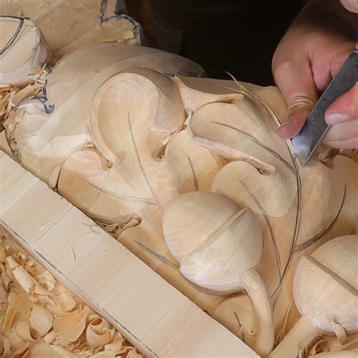 12K views · 222 reactions | Oak leaves. Wood carving. | Oleksandr Hrytsai. Wood Carving | Facebook