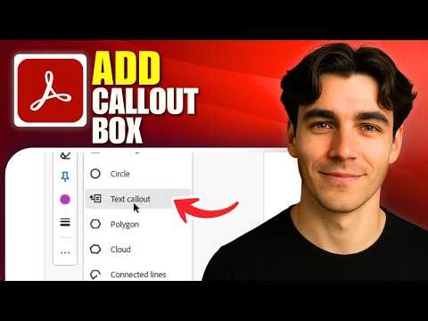 How To Add Callout Box In PDF Using Adobe Acrobat Pro DC (Tutorial 2026)
