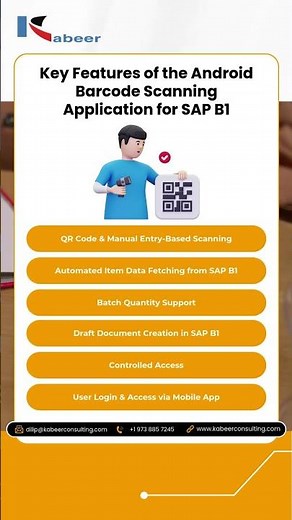 Android Barcode & QR Scanning App for SAP B1 | Mobile Warehouse Automation