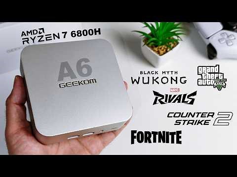 GEEKOM A6 Mini PC - Powerful Ryzen 7 6800H (Best Mini PC Under £500?)