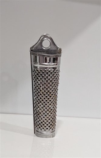 Vintage Half Round Nutmeg Grater With Flip Lid Storage, Cheese Grater, Miniature Garlic Grater, Hanging Kitchen Farmhouse Rustic Decor - Etsy