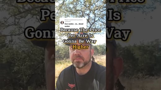 What the term “live water” really means