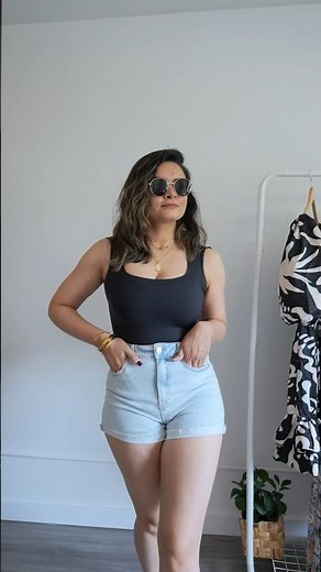 Basic but Stylish Bodysuits. Which look is your favourite? #shorts