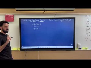 2.13 Solving Logarithmic and Exponential Equations