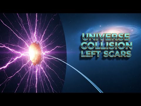 Patterns in the CMB Suggest a COLLISION That Reached Our Cosmos