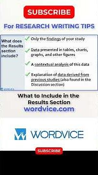 Results Section #1: What to Include_Shorts
