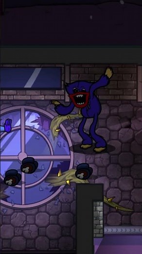 Among Us x Poppy Playtime - Huggy Wuggy Mutant #shorts #amongus #amonguszombie