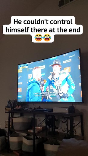 Hayden Deegan heat win interview. Anaheim 2 2025. #deegan #anaheim #supercross #smx #peacock #dirtbikes #interview | Amanda Leigh