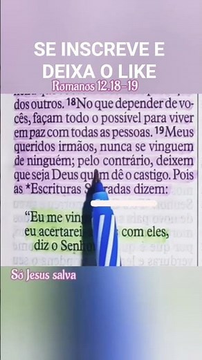 MEDITAÇÃO ROMANOS 12:18-19 #iasd #adventistasbrooklin #iasdreams #adventistasbrasil #adventistas