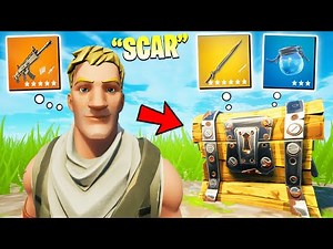 Fortnite Except i have to GUESS the Loot