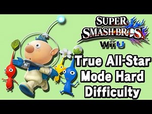 Super Smash Bros. For Wii U (True All-Star Mode Hard Difficulty | Pikmin & Alph) 60fps