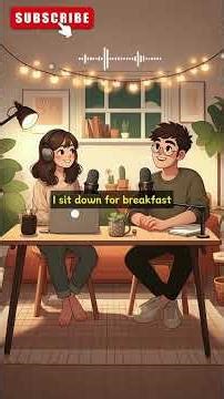 How to Speak English in Morning Routine | Easy Daily Conversation Podcast