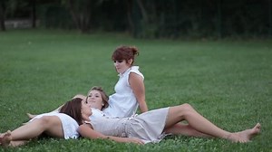 Hd Footage Three Beautiful Young Female Stock Footage Video (100% Royalty-free) 652741 | Shutterstock