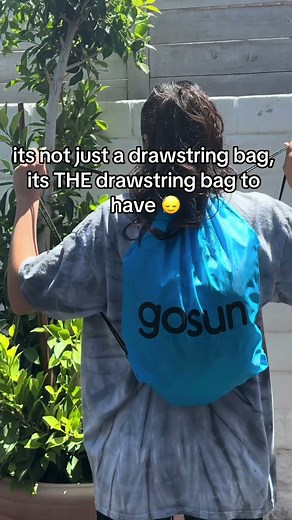 The Ultimate Drawstring Bag | Must-Have for Everyone | GoSun