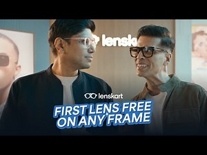 Free Lens Replacement at #Lenskart | Ft. Kusha Kapila & Karan Johar
