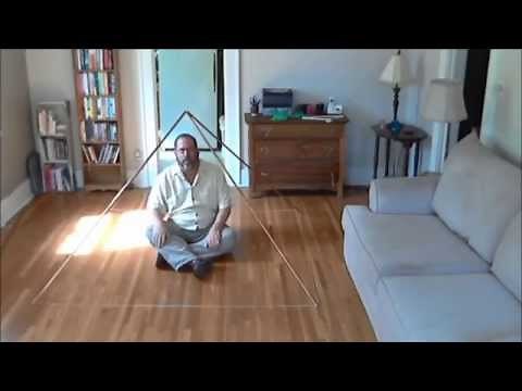 Copper Pyramid. Copper Meditation Pyramid for Self Healing