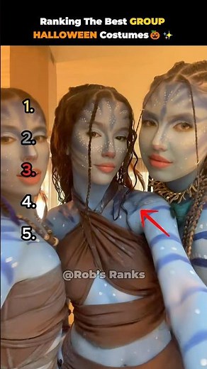 Ranking The Best Group Halloween Costumes🎃🌟