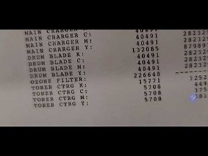 Sharp MX3110N Service Mode, Data Print Mode, and Test Charts for Image Quality Issues