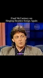 34K views · 883 reactions | Paul explains why he finally brought a real chunk of Beatles songs back into the set. After the breakup, they all avoided it, partly to prove there was life after The Beatles, and partly because it felt too loaded, like “singing the ex-wife songs.” But 20 years on, he says there’d been enough water under the bridge… and he started thinking like an audience member. #thebeatles #paulmccartney | The Beatle Cavern | Facebook