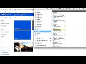 Share a file and folder using Windows Skydrive
