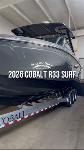 Step aboard the 2026 Cobalt R33 Surf with Bryan!✨ Luxury, power, and next-level tech.. 🤩 Ready to see it in person? Give us a shout to book a demo! 📞 972-221-9091 📍2908 N. Stemmons Fwy • • • • • #slalomshop #boatsforsale #cobalt #2026cobalt #cobaltr33surf #cobaltboats @cobaltboats | Slalom Shop Boats & ProShop