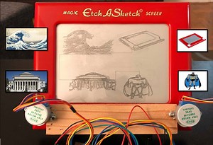 Making Etch-a-Sketch Art With Python