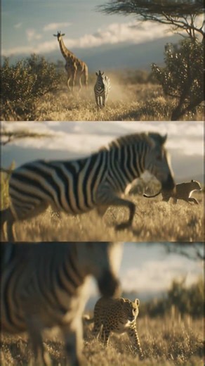 🎬🦓😂 Total Chaos… Then Nothing Happened?! Savanna’s Funniest Ending! 🌾🐒#funnyanimals #savannachaos