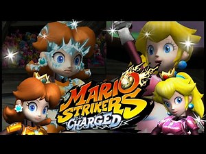 ✿ Mario Strikers Charged - Daisy vs. Peach (The Palace) ✿