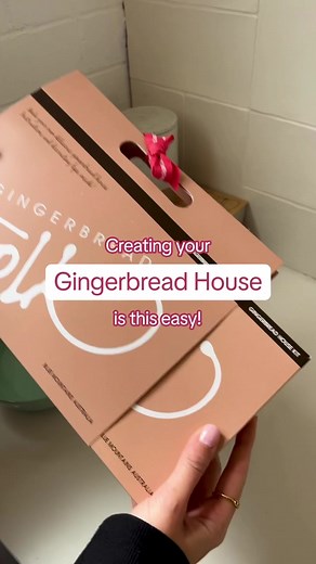 Build Your Own Gingerbread House Kit | Easy and Fun DIY Holiday Activity