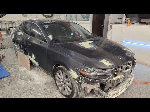 Incredible paint job for Mazda 3 / General process