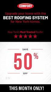 Syracuse homeowners, save money and stress less! Our eco-friendly roofing solutions: • Protect your home • Lower energy bills Get 50% OFF installation (limited to the first 50 callers today!) Click for a FREE estimate & exclusive savings now | Comfort Windows & Doors | Facebook