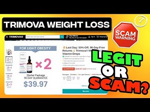Trimova Weight Loss Drops Review: Is it Legit or Scam?