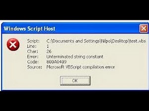 How to know what a winow error code means