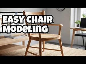 Wooden Chair Modeling In Maya | Maya Modeling For Beginners | Maya 2023