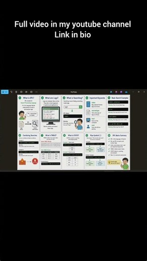 🚀 Splunk SPL Basics for Beginners | 10 Concepts in 10 Minutes#Splunk #SPL #CyberSecurity #SOC