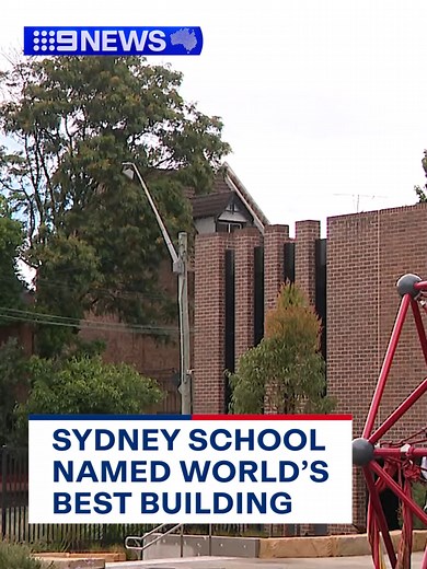 The “world’s best building” has just been announced, and it’s a public school in our own backyard. #9News #Sydney #NSW #Australia #Architecture
