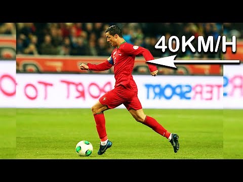 Cristiano Ronaldo Fastest Runs in the Field 40Km/hr.