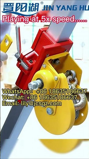JIN YANG HU rescue equipment outdoors Fire aluminum Safety emergency rescue tripod with hand winch