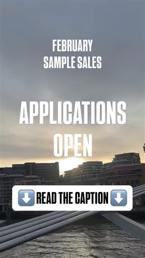 NORTH LONDON MAKERS MARKET 📍N16 on Instagram: "🚨 APPLICATIONS OPEN 🚨 We’re hosting TWO exciting *THEMED* SAMPLES + SECONDS SALES this Feb ✨ 💬 COMMENT “APPLY” + we’ll DM you the link ‼️ READ BELOW *BEFORE* YOU APPLY ‼️ Artists + designer-makers, this is your opportunity to offer visitors schmexy new year dealz + bargs* on your samples, seconds + deadstock, simultaneously cleansing your mind + clearing the way for fresh work + more space in your studio 🧹🧠🧹 (This is *not* a callout to slash 