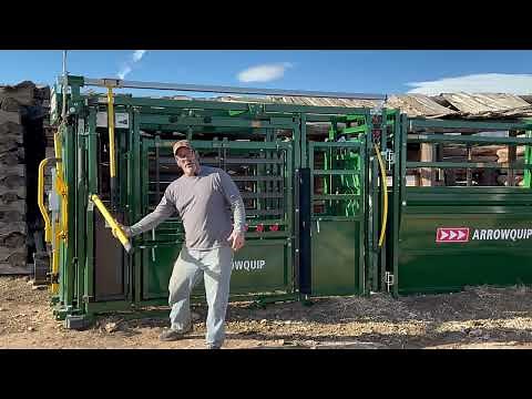 Arrowquip Q Catch 74 Squeeze Chute Review | Best Cattle Handling Equipment?