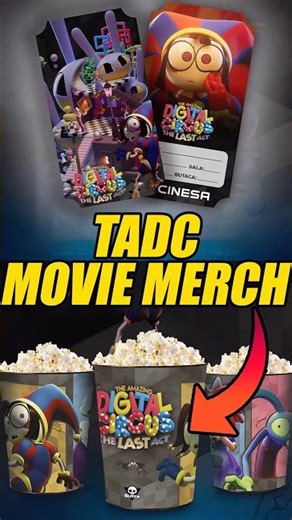 The Amazing Digital Circus: The Last Act Movie Merch #tadc #theamazingdigitalcircus #glitch
